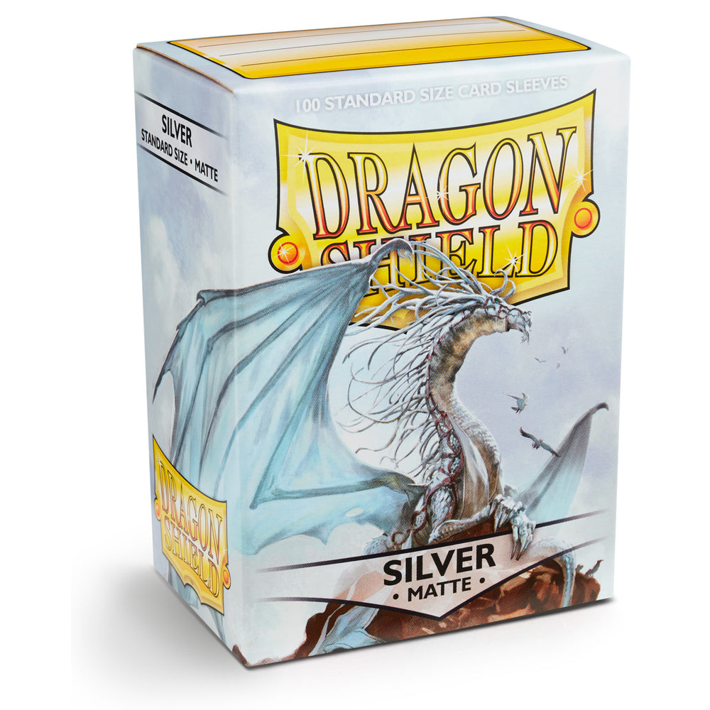 Dragon Shield Standard Size - Matte Silver 100pc