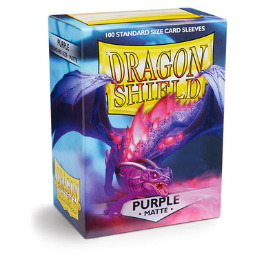 Dragon Shield Standard Size - Matte Purple 100pc