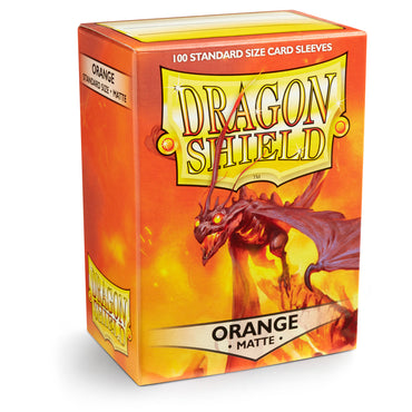 Dragon Shield Standard Size - Matte Orange 100pc