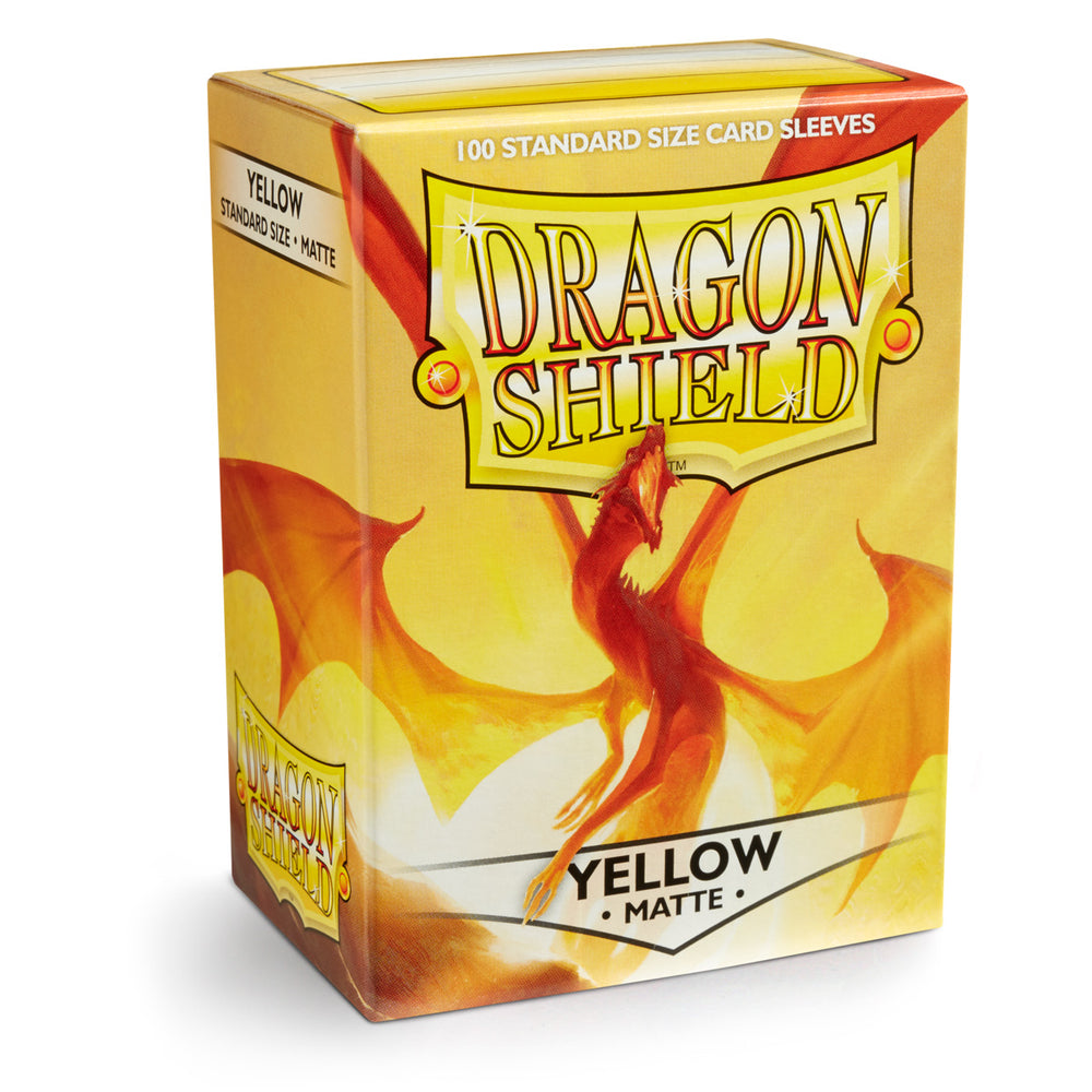 Dragon Shield Standard Size - Matte Yellow 100pc