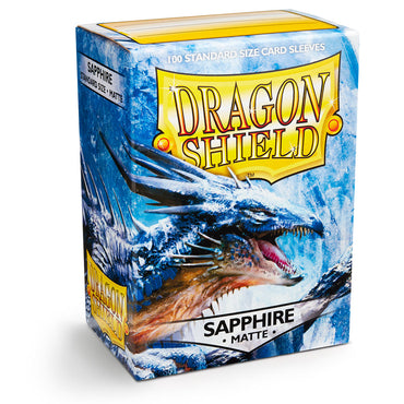 Dragon Shield Standard Size - Matte Sapphire 100pc