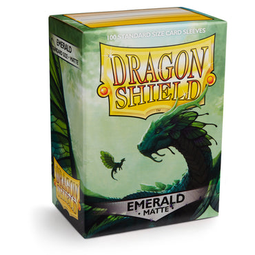 Dragon Shield Standard Size - Matte Emerald 100pc