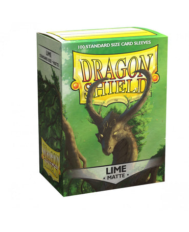 Dragon Shield Standard Size - Matte Lime 100pc