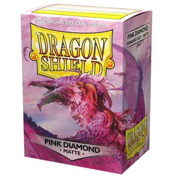 Dragon Shield Standard Size - Matte Pink Diamond 100pc