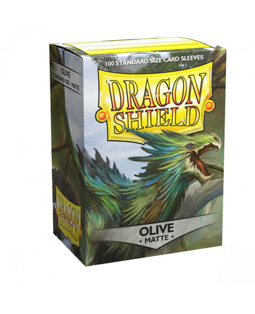 Dragon Shield Standard Size - Matte Olive 100pc
