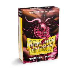 Dragon Shield Japanese Size - Matte Magenta 60pc