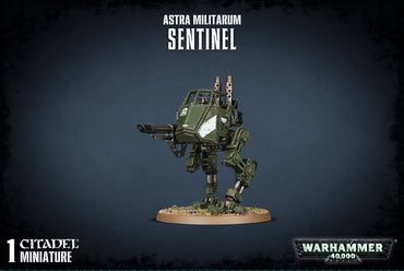 Warhammer 40k Astra Militarum Armoured Sentinel / Scout Sentinel