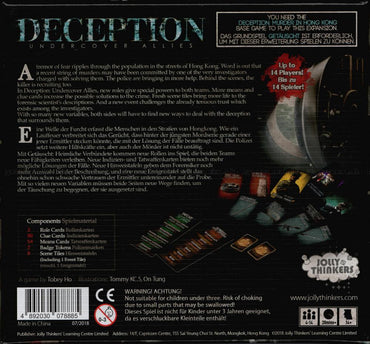 Deception Undercover Allies Expansion