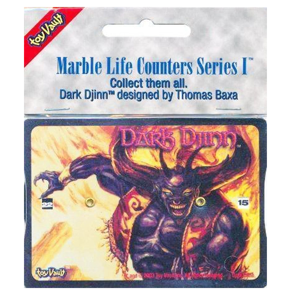 Toy Vault - Marble Life Counter Dark Djinn