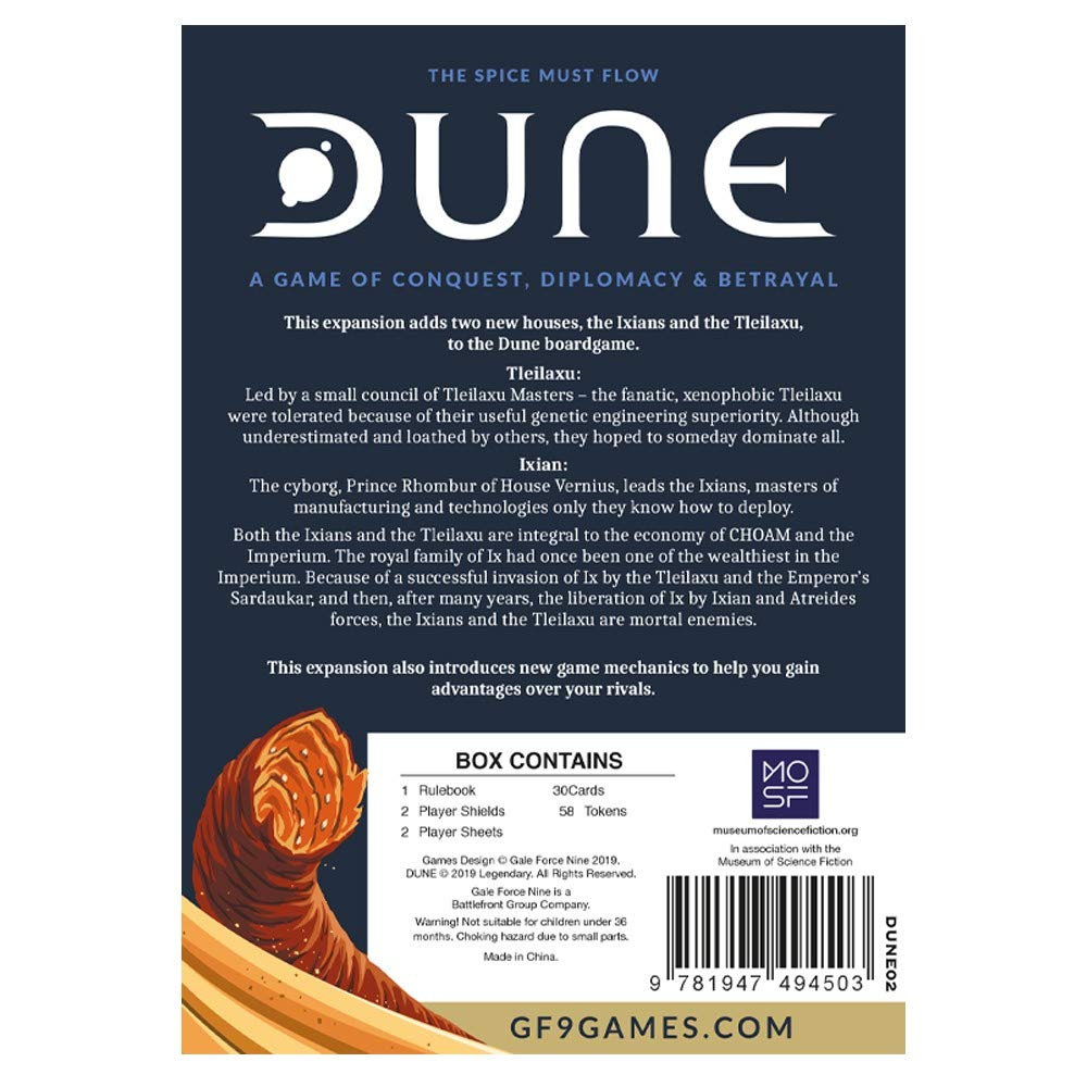 Dune: Ixians & Tleilaxu House Expansion