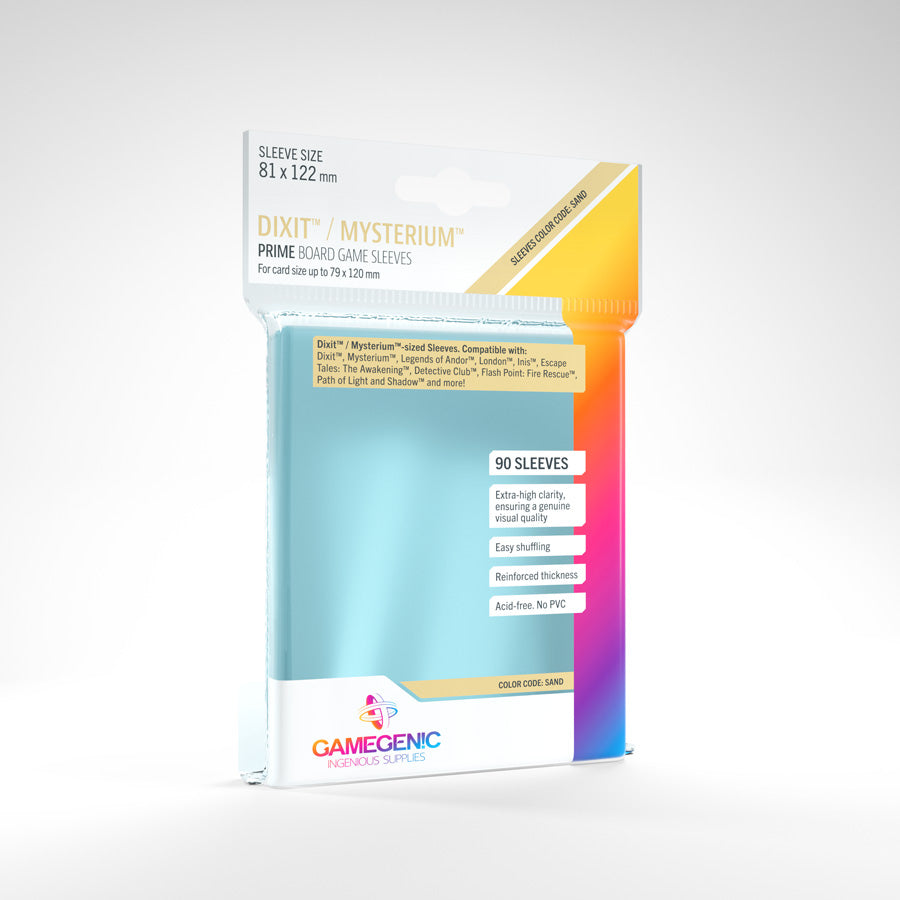 Dixit/Mysterium Board Games Sleeves 81x122 mm (Sand)