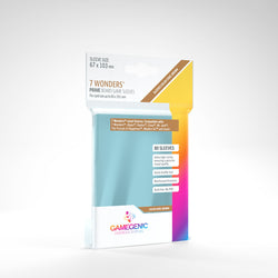 7 Wonders Board Games Sleeves 67 x 103 mm (Brown)