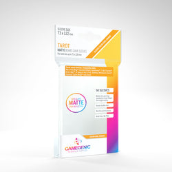 Tarot Matte Board Games Sleeves 73x122 mm (Orange)