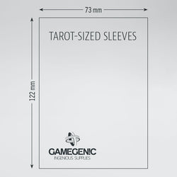 Tarot Matte Board Games Sleeves 73x122 mm (Orange)