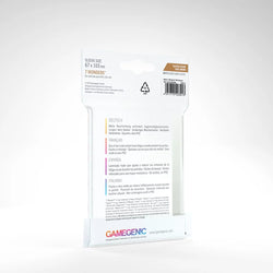 7 Wonders Matte Board Games Sleeves 67 x 103 mm (Brown)