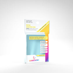 Mini American Board Games Sleeves 44x67mm (Yellow)