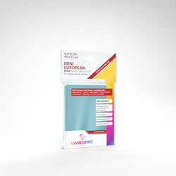 Mini European Board Games Sleeves 46x71mm (Ruby)