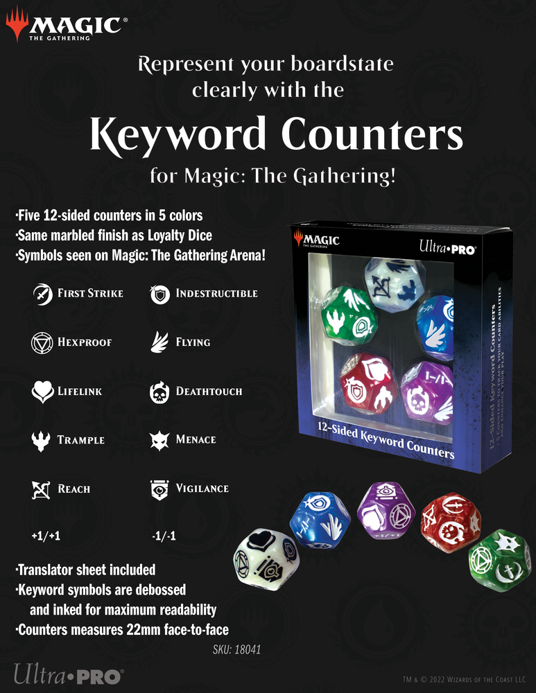 Ultra Pro - Keyword Counters for Magic: The Gathering