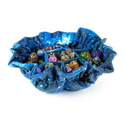 MDG - Velvet Dice Bag with Pockets: Galaxy
