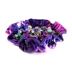 MDG - Velvet Dice Bag with Pockets: Nebula