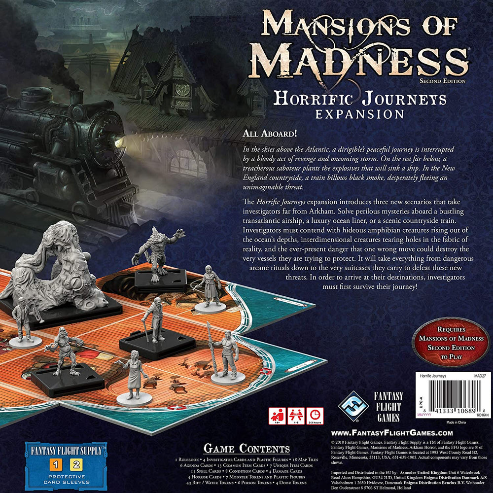 Mansions of Madness 2nd Edition: Horrific Journeys Expansion