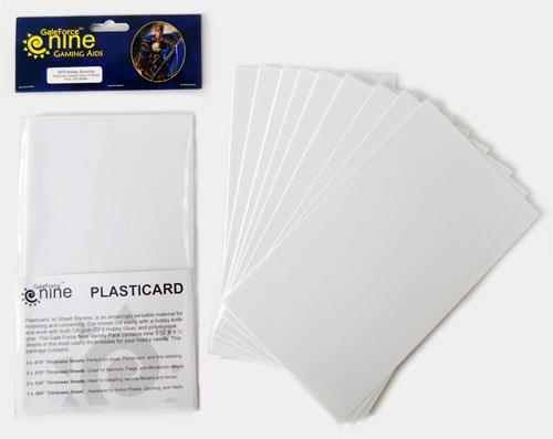 Gale Force Nine - Plasticard Variety Pack: 9 Pieces