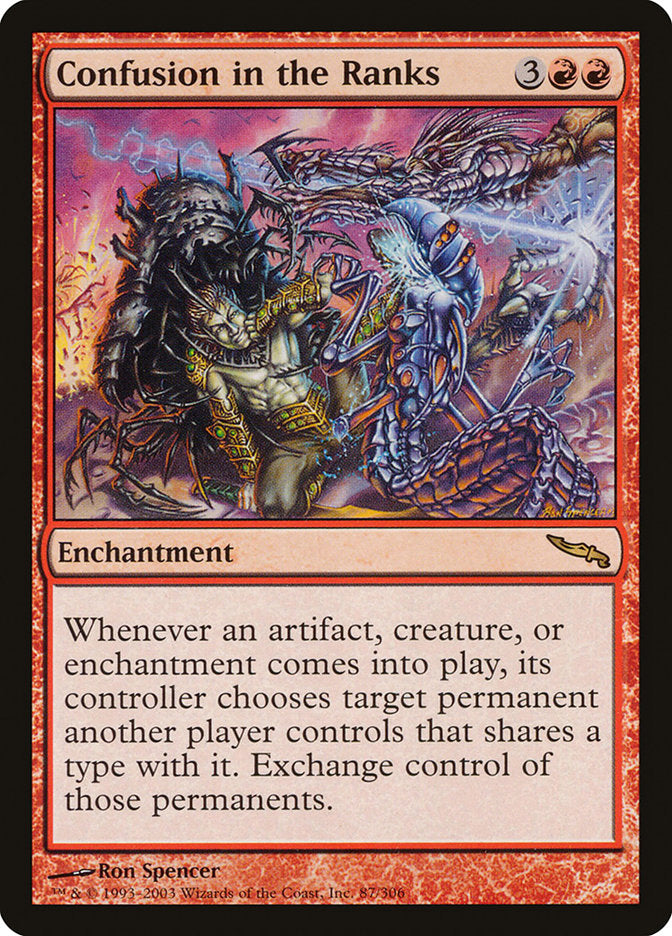Carta Magic: The Gathering - Deconstruct, Edición Mirrodin, Coleccionable Para Jugadores Y Fans