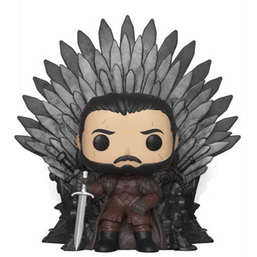 Game of Thrones: Jon Snow on Iron Throne