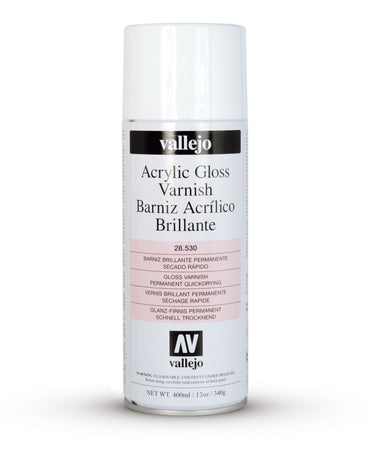 Vallejo Acrylic Gloss Spray Varnish 28530