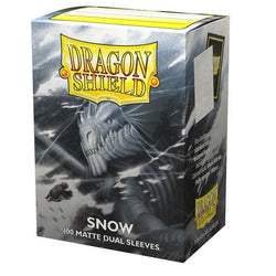 Dragon Shield Standard Size - Dual Matte Snow 100pc