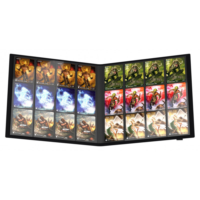 Ultimate Guard 24-Pocket Flexxfolio Quadrow 480 Black
