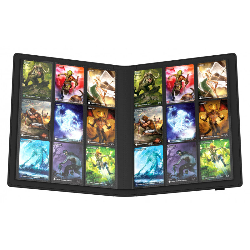 Ultimate Guard 18-Pocket Flexxfolio Xenoskin 360 Black