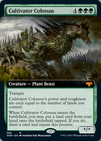 Cultivator Colossus (Extended Art) [Innistrad: Crimson Vow]