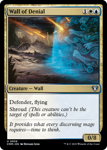 Wall of Denial [Commander Masters]