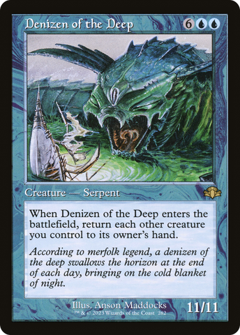 Denizen of the Deep (Retro) [Dominaria Remastered]