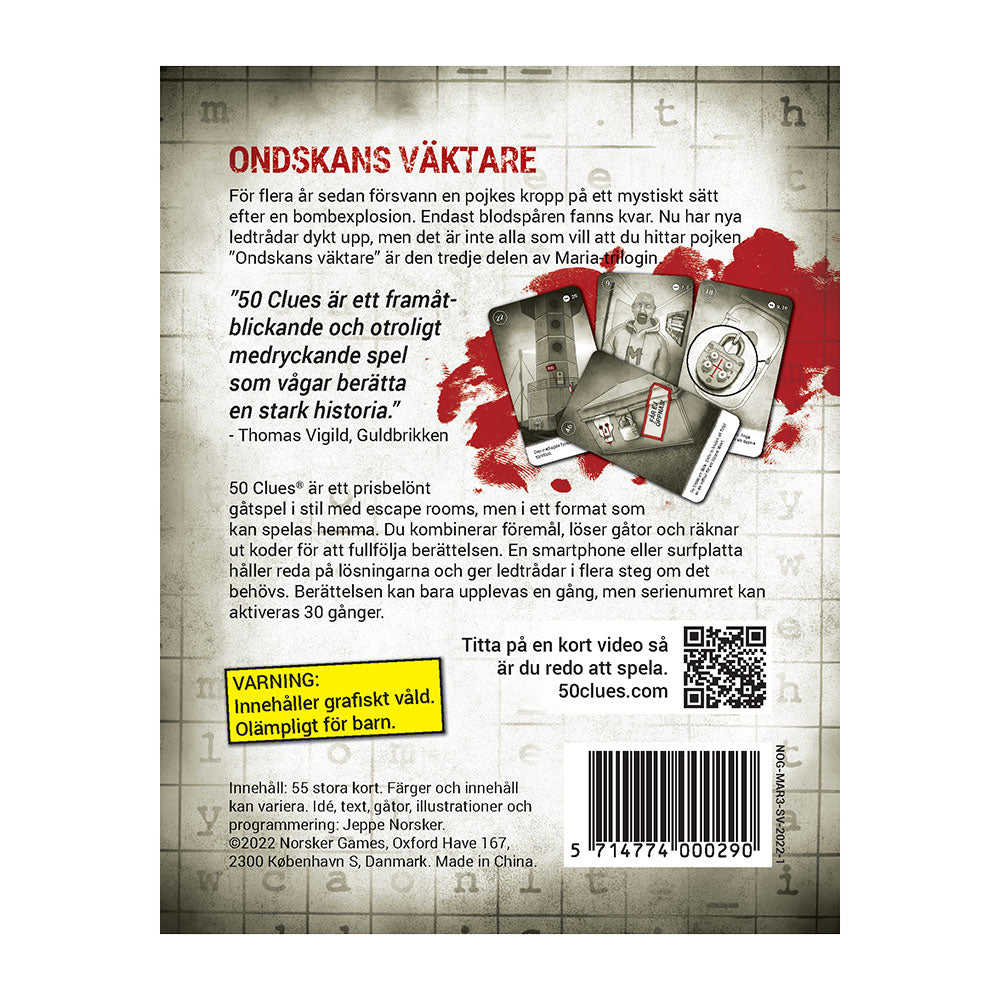 50 Clues - Maria-trilogin Del 3 - Ondskans väktare (SE)