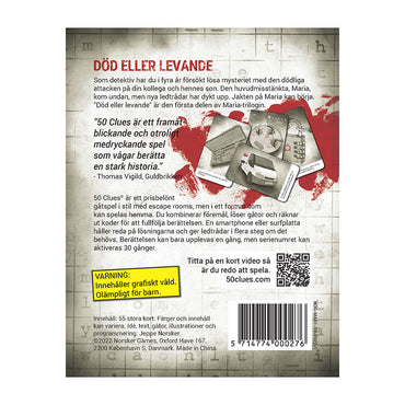50 Clues - Maria-trilogin Del 1 - Död eller levande (SE)