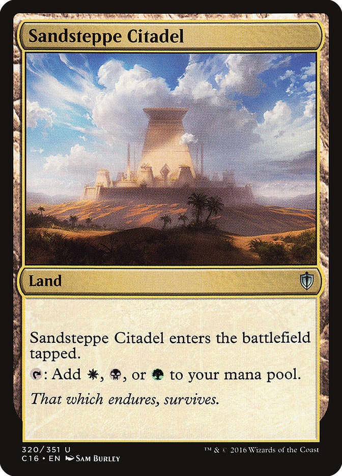Sandsteppe Citadel [Commander 2016]