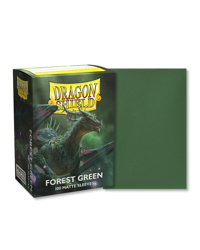 Dragon Shield Standard Size - Matte Forest Green 100pc