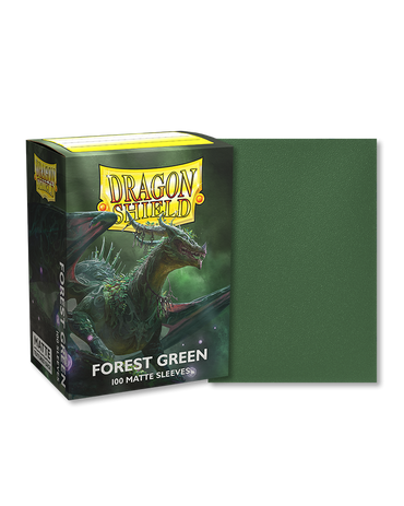 Dragon Shield Standard Size - Matte Forest Green 100pc