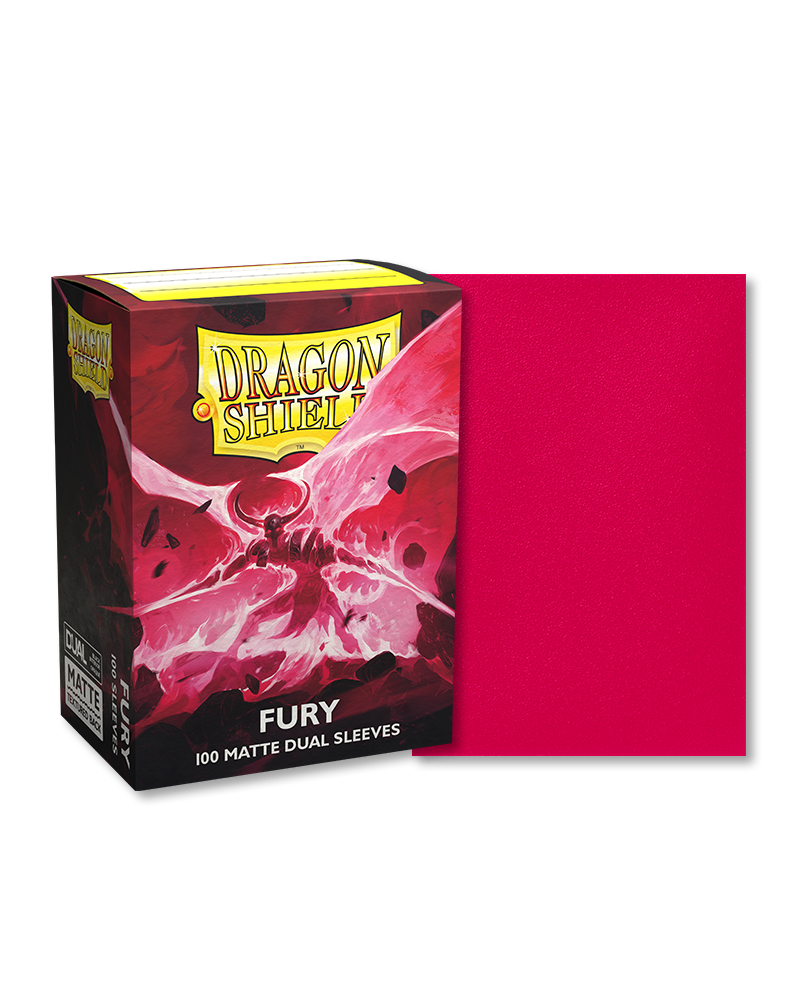 Dragon Shield Standard Size - Dual Matte Fury 100pc