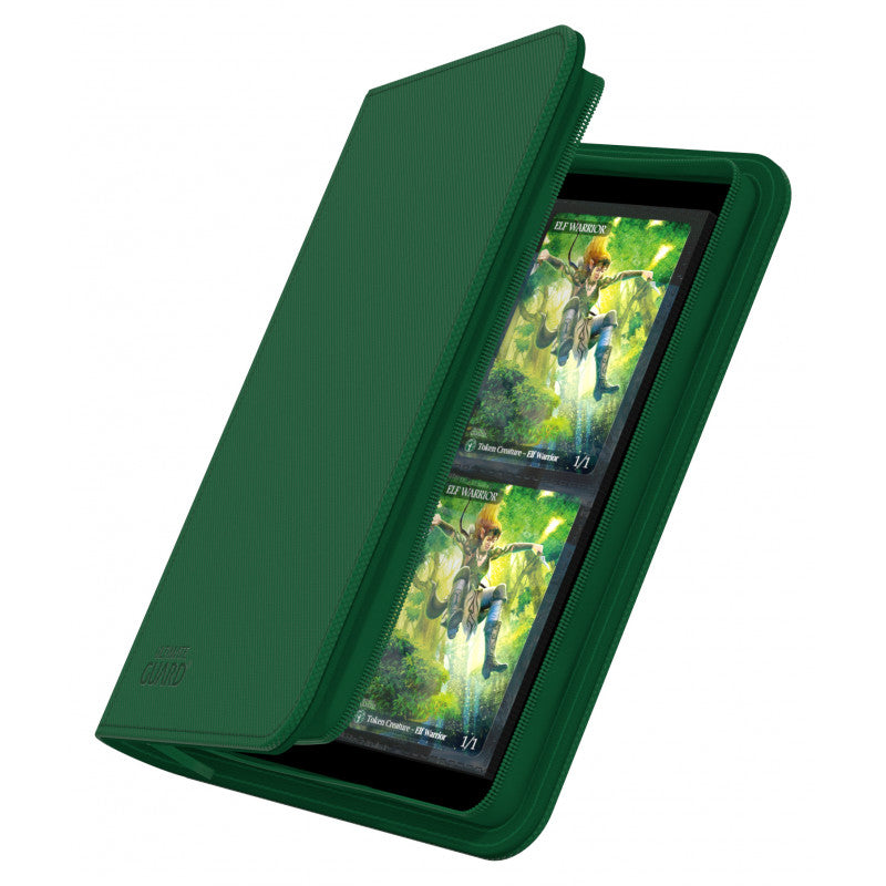 Ultimate Guard 8-Pocket Zipfolio Xenoskin 160 Green