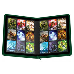Ultimate Guard 18-Pocket Zipfolio Xenoskin 360 Green