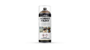 Vallejo Hobby Spray Paint - Leather Brown 28014