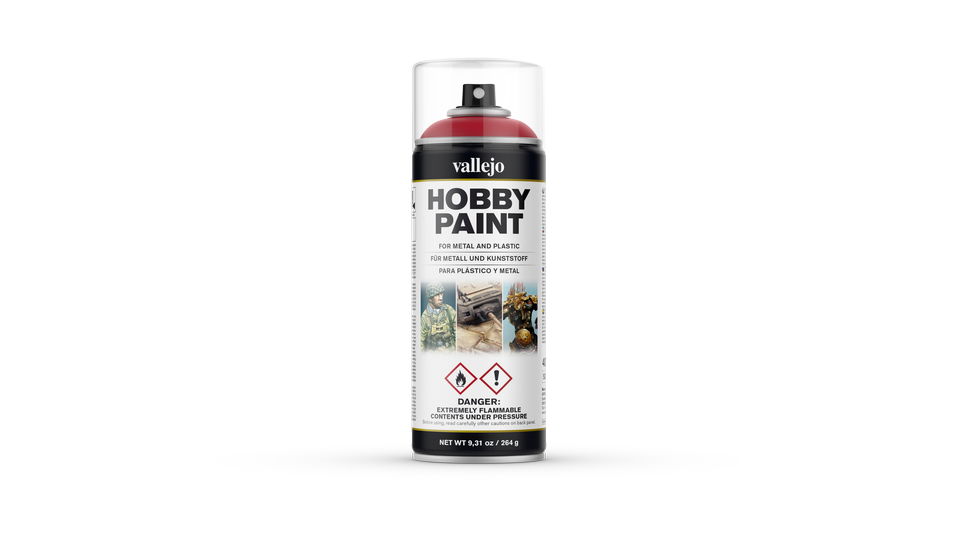 Vallejo Hobby Spray Paint - Bloody Red 28023