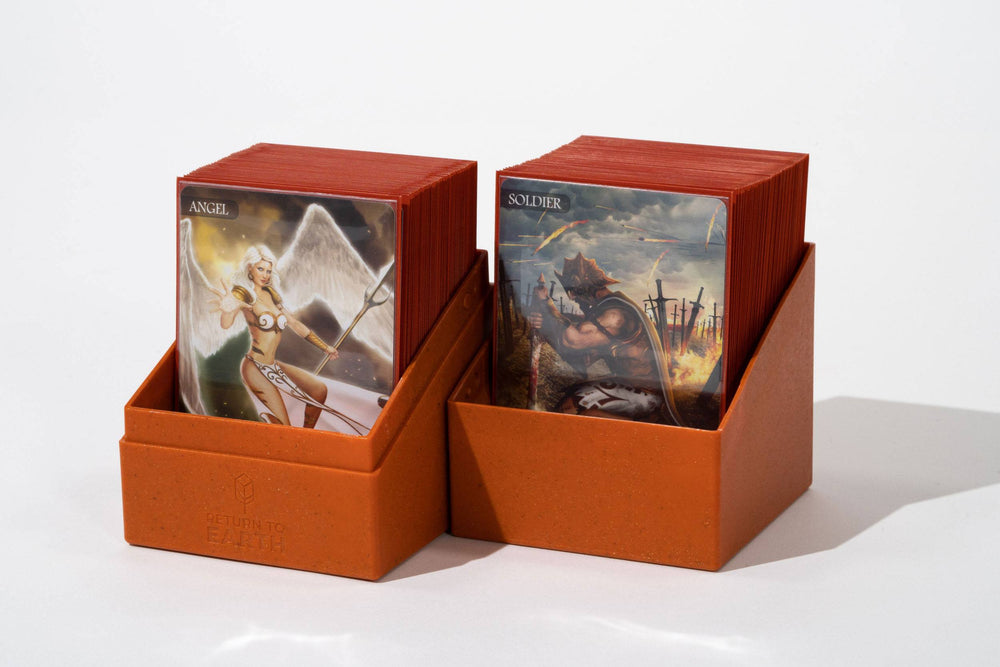 Ultimate Guard Return To Earth Boulder 100+ Deck Case Orange