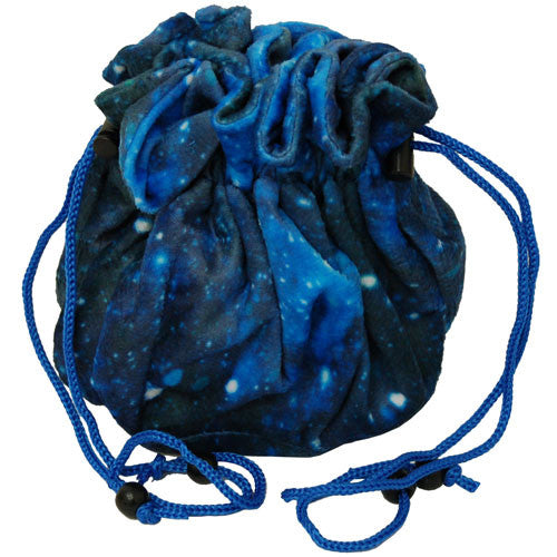 MDG - Velvet Dice Bag with Pockets: Galaxy