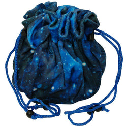 MDG - Velvet Dice Bag with Pockets: Galaxy