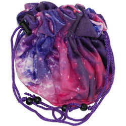 MDG - Velvet Dice Bag with Pockets: Nebula