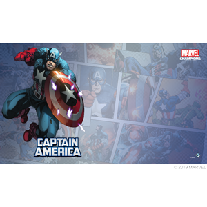Marvel Champions Playmat: Captain America